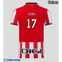 Camisa de Futebol Athletic Bilbao Yuri Berchiche #17 Equipamento Principal 2025-26 Manga Curta